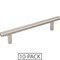 Elements 128 mm Center-to-Center Satin Nickel Naples Cabinet Bar Pull,  176SN-10 - alternate 1